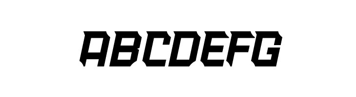 THUNDERBOSS - Personal Use Italic  Free Fonts Download