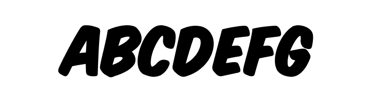 Komika Title - Paint  Free Fonts Download