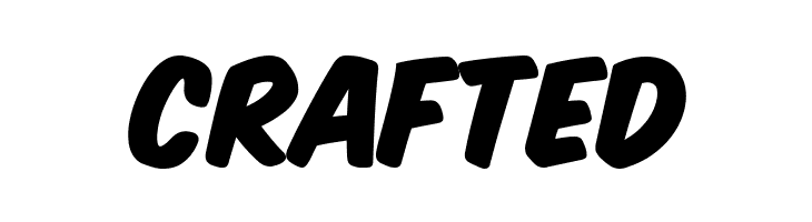 cRAFTED Komika Title - Paint Font
