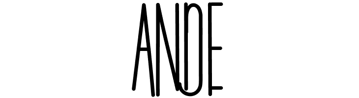 Andeglei san  Free Fonts Download