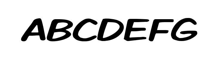 Komika Display Kaps Wide  Free Fonts Download