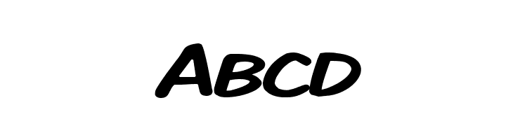 Komika Display Kaps Wide  Free Fonts Download