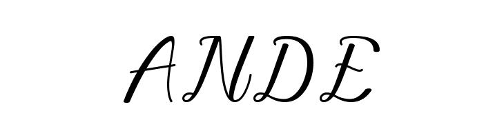 Andany  Free Fonts Download