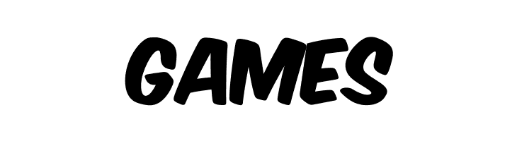 GAMES Komika Axis Font
