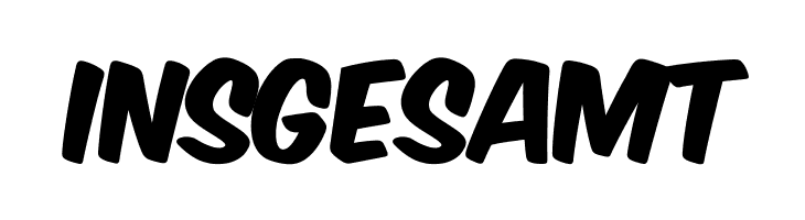 INSGESAMT Komika Axis Font