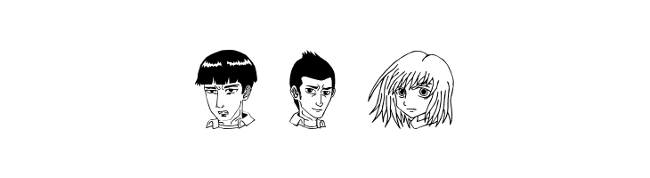 Anime Attack On Titan Image Bold  Free Fonts Download