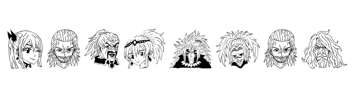 Fairy Tail Image Bold  Free Fonts Download