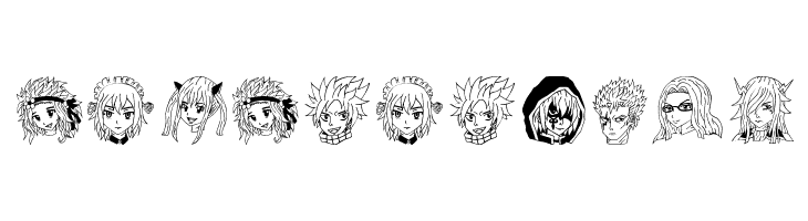Fairy Tail Image Bold  Free Fonts Download