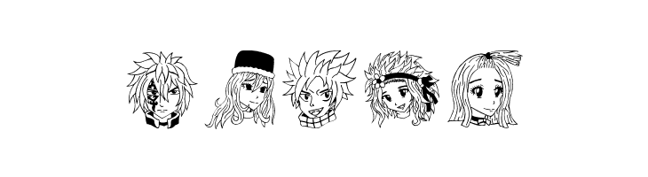 Fairy Tail Image Bold  Free Fonts Download