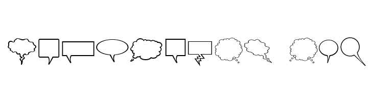 Komika Bubbles  Free Fonts Download