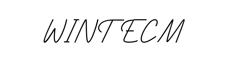 Stanford Signature  Free Fonts Download