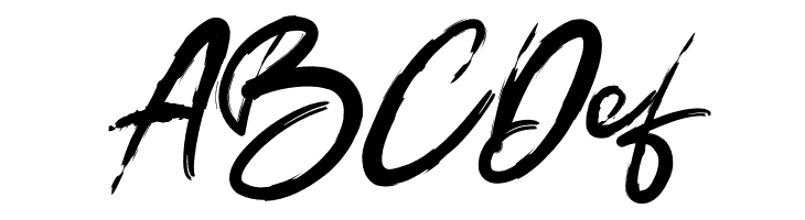 DEMOBrushRuksak-Regular  Free Fonts Download