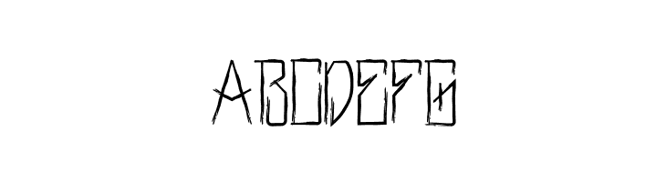 MarkerNo3HUN Rough II  Free Fonts Download