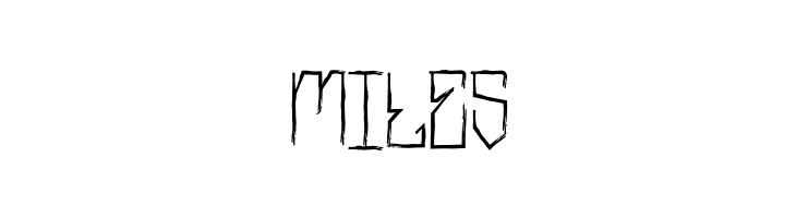 MarkerNo3HUN Rough II  Free Fonts Download