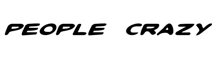 Toon Town Industrial Exp Ital  Free Fonts Download