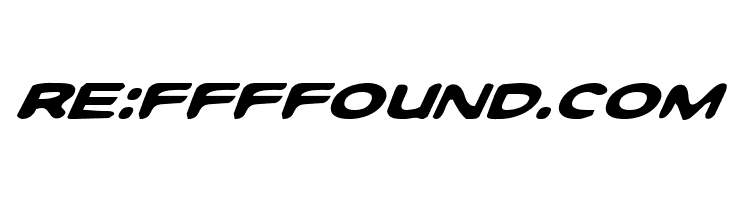 Toon Town Industrial Exp Ital  Free Fonts Download