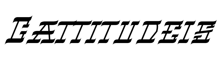 VIRGIL BLACK Narrow Italic  Free Fonts Download