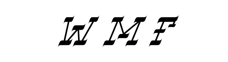 VIRGIL BLACK Narrow Italic  Free Fonts Download