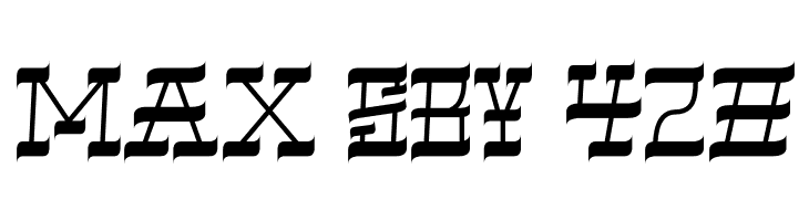 VIRGIL BLACK NARROW  Free Fonts Download