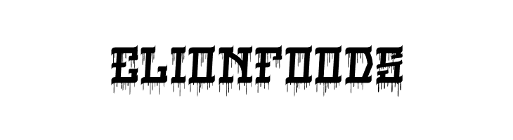 VIRGIL BLACK Driping  Free Fonts Download