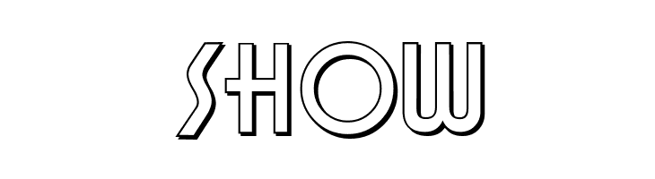 Honest John's Shadow  Free Fonts Download