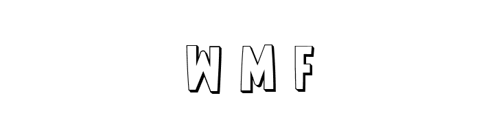 Earth's Mightiest 3D  Free Fonts Download