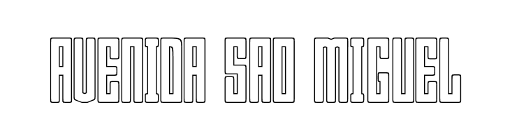 Bumpers 03 outline Regular  Free Fonts Download