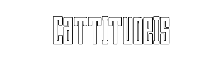 Bumpers 03 outline Regular  Free Fonts Download