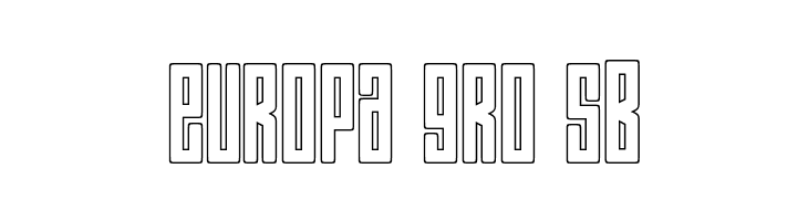 Bumpers 03 outline Regular  Free Fonts Download