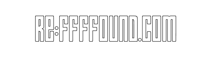 Bumpers 03 outline Regular  Free Fonts Download