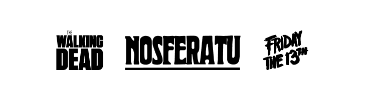 Scary Movie Gallery  Free Fonts Download