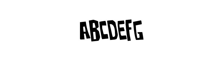 Disturbia Rotated  Free Fonts Download