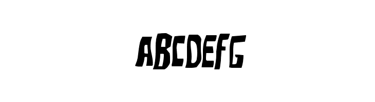 Disturbia Wavy Italic  Free Fonts Download