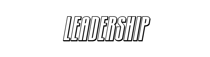 Turb0lence 3D Italic  Free Fonts Download