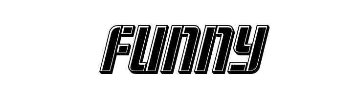 Fortune Soldier Bevel Italic  Free Fonts Download