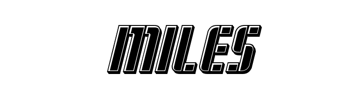 Fortune Soldier Bevel Italic  Free Fonts Download