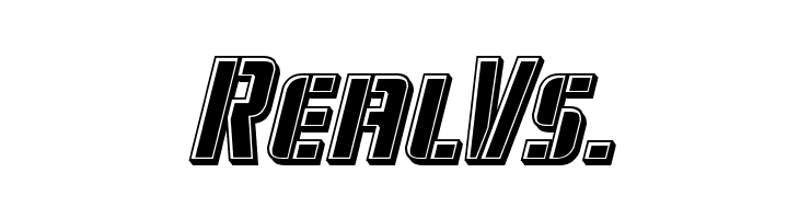 Fortune Soldier Bevel Italic  Free Fonts Download