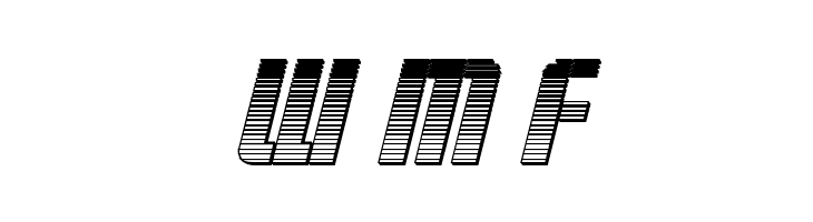 Fortune Soldier Chrome Italic  Free Fonts Download