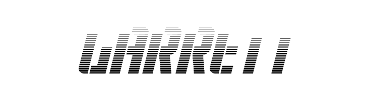 Fortune Soldier Gradient Italic  Free Fonts Download