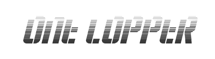 Fortune Soldier Gradient Italic  Free Fonts Download