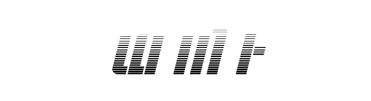 Fortune Soldier Gradient Italic  Free Fonts Download
