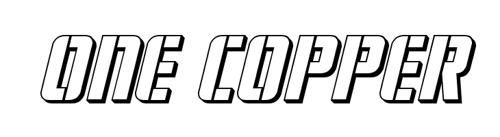 Fortune Soldier 3D Italic  Free Fonts Download