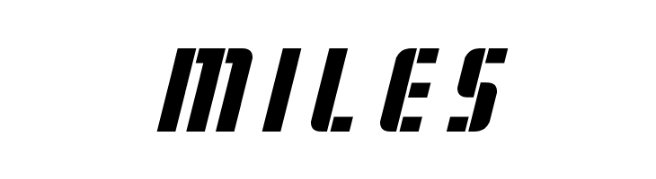 Fortune Soldier Title Italic  Free Fonts Download