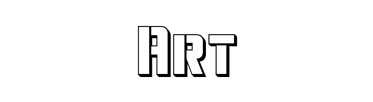 Fortune Soldier 3D  Free Fonts Download