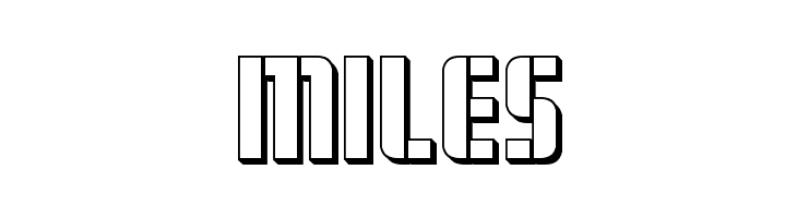 Fortune Soldier 3D  Free Fonts Download