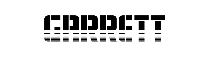 Fortune Soldier Halftone  Free Fonts Download
