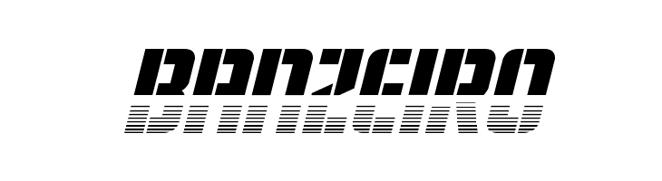 Fortune Soldier Halftone Italic  Free Fonts Download