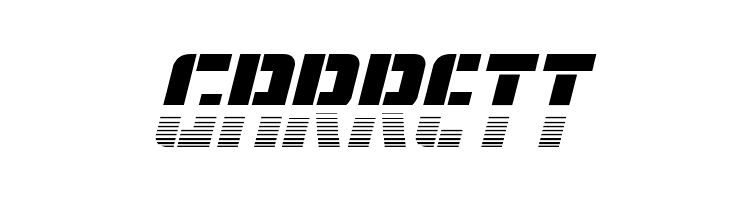 Fortune Soldier Halftone Italic  Free Fonts Download