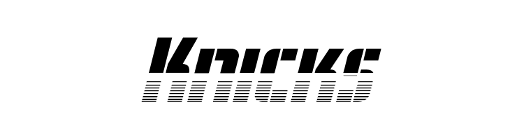 Fortune Soldier Halftone Italic  Free Fonts Download