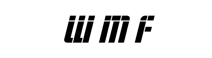 Fortune Soldier Laser Italic  Free Fonts Download